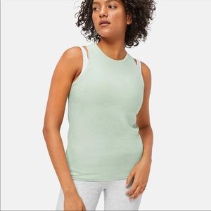Light green outdoor voices cloud knit tank top. Size small.